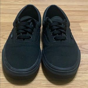 Black Authentic Vans